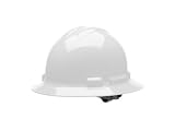 Cordova H34R1 Duo Safety Full Brim Helmet, Nylon Ratchet Suspension, 4-Point, White, Large by Cordov