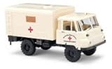 Busch 50244 Robur LO 2002 A Rescue Hoスケールモデル車