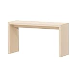 岩附(IWATSUKI) ローテーブル ライトナチュラル 幅76cm 奥行29.5 高さ49.2 幅木よけ加工無し オーダー OC-5076RLN