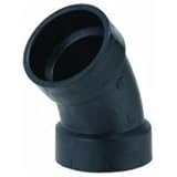 Genova Products ABS-DWV 45 Degree Elbows, 2" [並行輸入品]