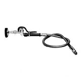 T&S Brass B-1410 Assembly 3-Feet Stainless Steel Hose with Quick Disconnect Spray Valve [並行輸入品]