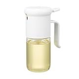 シービージャパン オイルスプレー 料理用 耐熱ガラス 食洗機対応 ホワイト 噴霧量0.5ml 容量250ml サラダ油/ごま油/オリーブオイル 耐熱ガラスオイルスプレー atomico