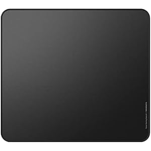 Pulsar Gaming Gears eSports仕様 ゲーミングマウスパッド マイクロファイバー XLサイズ ParaBrake V2 中摩擦 ソフトタイプ 滑り止め 46cm × 41cm 国内正規品 (XL, Black)