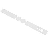 ラベル，SODIAL(R)200pcs　2x20センチメートルプラスチック工場（ホワイト）、タグ保育園ガーデニングラベルハンギング