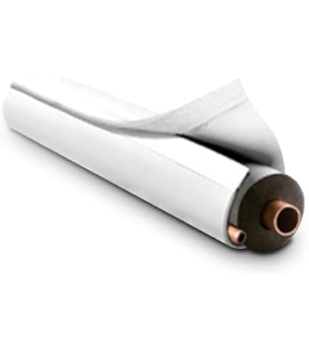 Insulation Wrap Ac Pipe Insulation Outdoor AC Line Flexible Copper Lines Protective Sleeve Wrap, 3-Layer HVAC Copper Pipe Insulation Cover Flexible Lines Insulation Cover Central Air Conditioning Ac Ho Ac Line Cover