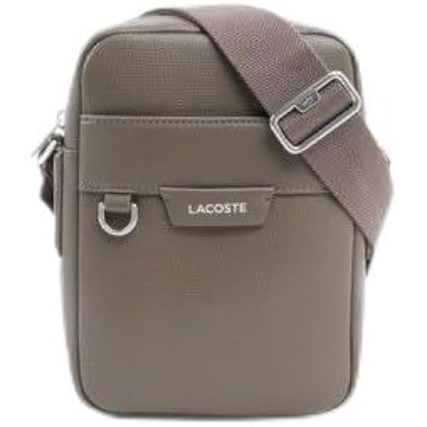 Amazon | [Lacoste] クロスボディバッグ。 Lcst Small Flat Satchel