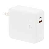 無印良品 急速充電ができるモバイルバッテリー付充電器 5000mAh USB-C/A MJ-PSMB50 LA1PHA3A