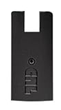 CRL 4 "正方形ブラックエンドキャップfor CRL 3 / 4 "ガラスwedge-lockドアレールシステム
