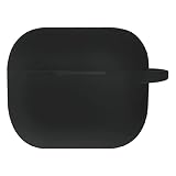 グルマンディーズ AirPods (第3世代) 対応 シリコンケース ブラック ARP-10BK