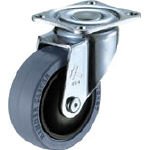 ハンマー　静シリーズ　Ｅ型　自在　ゴム車　１２５ｍｍ