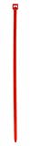 Aviditi CT444K Nylon Cable Tie, 8" Length x 0.14" Width, Fluorescent Red (Case of 1000) [並行輸入品]