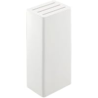 山崎実業 キッチンナイフスタンド カレ ホワイト 7315