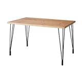 ダイニングテーブル（天然木／アイアン） LEIGHTON（レイトン） ミディアムブラウン NW-113MBR 生活用品 インテリア 雑貨 インテリア 家具 テーブル ダイニングテーブル 木製、天然木 [並行輸入品]