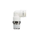 千代田通商:チヨダ ファイブメイルエルボ W(白)6mm・R1/4 F6-02MLW 型式:F6-02MLW