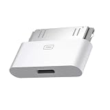 タイプ C 8 ピンから 30 ピン充電同期アダプター、パッド 1 2 3 および電話 4 4S 用、プラグアンドプレイ機能付き、ドライバー不要
