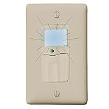 Hubbell Wiring Systems RMS101ILI tradeSELECT Basic On/Off Control Occupancy Sensor with Nightlight, 