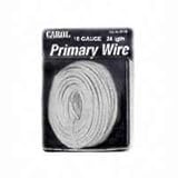 Calterm 50182 Primaryワイヤ、40 '。、18 AWG、ホワイト