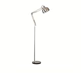 フロアランプ、メタルリビングルームベッドルーム北欧式調節可能