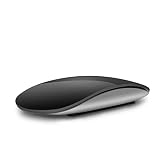 マウス BT 5.0付き サイレントマルチアークタッチマウス 超薄型マジックマウス ノートパソコン For Mac PC MacBook用 (ブラック)