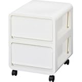 プリーク(preek) 2段チェスト ホワイト PK-2WH