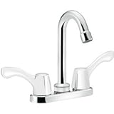 Cleveland Faucets CA40813 Cornerstone Two Wristblade-Style Handle Bar Faucet, Chrome [並行輸入品]