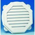 Gable Vent 22in Wht Octgn Vnyl [並行輸入品]