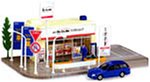 トミカタウン ドコモショップ (スバル レガシィツーリングワゴン 1台付き)