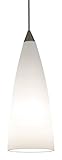 Juno Lighting Group P45MF-BRZ-FRT Tall Dome Flat MonoPoint 1-Light 12-volt Mini-Pendant and Frost Gl