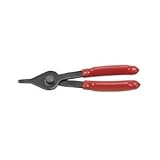 GearWrench 3492 Fixed Tip Combination Snap Ring Pliers, 0.090" Straight Angle [並行輸入品]