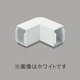 マサル工業 《エムケーダクト 付属品》 内外マガリ 1号 ホワイト MDK112