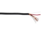 極細 ソフトタイプ 2芯シールド線 外径1.6mm 0.08/7(0.035sq)【10m】