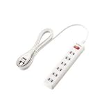 エレコム 一括スイッチ付 省エネタップ T-E3A-2630WH　エレコム [簡易パッケージ品]