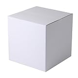 アースダンボール 140サイズ 立方体 段ボール 420×420×420 白 1枚 ID0780