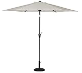 パラソル1本＋パラソルベース1個の2点セット (ナチュラル)