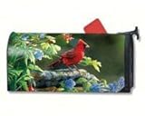 MailWraps Cardinal Perch Mailbox Cover #01127 [並行輸入品]