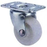 MINTCRAFT JC-B03 Caster Plate, 1-1/4-Inch, White/Zinc by Mintcraft