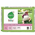 Seventh Generation (? 7 ??) Free and Clear Diapers 31 Diapers Stage 3 (16-28 lbs) [並行輸入品]