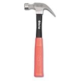 * 16-oz。Claw Hammer W /目オレンジファイバーグラスハンドル付き