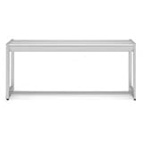 TOEX　レウーナベンチA11　【ガーデンベンチ】 ナチュラルシルバー