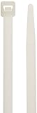 Morris Products 20072 Nylon Cable Ties, 8" Length, 0.296" Width, 120lbs Tensile Strength, 2.17" Max 