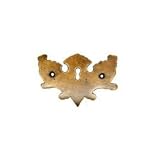 Brass accessory R.019 アンティーク 取っ手 真鍮 金具 家具 鍵穴 引出し