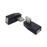 （まとめ）変換名人 変換プラグ USB A 右L型 USBA-RL【×20セット】