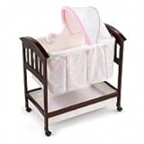 Summer Infant 26210A Classic Comfort Wood Bassinet Bedtime Blossom