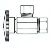 5/8Comp X 1/2 Qtr Turn Ang Valve [並行輸入品]