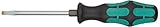 Wera 05007672001 Kraftform Plus 334 SK Slotted Screwdriver Lasertip 4.5mm Head 3 1/2 Blade Length [並