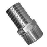 Boshart Industries gidds-2477319 Boshart # 304ステンレス鋼オスアダプタ、1 " x 1 " ins