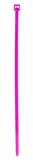 Aviditi CT433L Nylon Cable Tie, 5-1/2 Length x 0.14 Width, Fluorescent Pink (Case of 1000) by Avidit