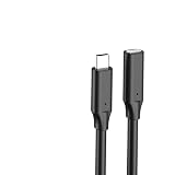 USB Type-C 延長 ケーブル 4K 60Hz 映像出力 PD対応 USB 3.2 Gen 2 (20Gbps) 高速データ転送 100W PD急速充電 USB C メス USB C オス 変換 エクスタンダー for アンドロイド ラップトップ for-iPad Pro/MacBook Pro/Switch/Surface などusb-C機種対応 (0.2m), 799860