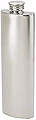 Wentworth Pewter - Plain Pewter Kidney Flask,Hip Flask, Spirit Flask, Purse flask, 3oz capacity