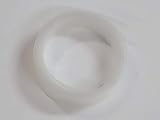 熱収縮チューブ 12mm 内径φ12mm （平置き幅20mm）印字無しで綺麗☆ 収縮比率2:1 (12mm→6mm) シュリンクチューブ 絶縁チューブ 防水 高難燃性 収縮チューブ (1M, クリアー（透明）)